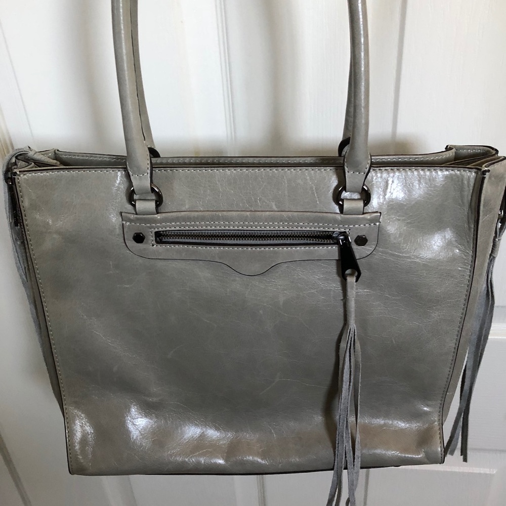Rebecca Minkoff Leather Gray Purse 👜 ⭐️GWP!⭐️